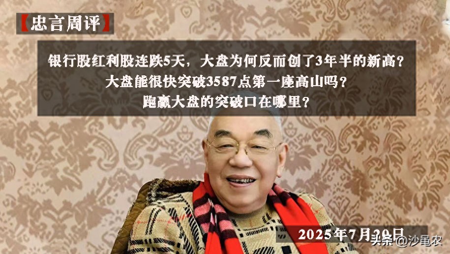 突破3587点策略_大盘上涨原因_银行股连跌大盘新高