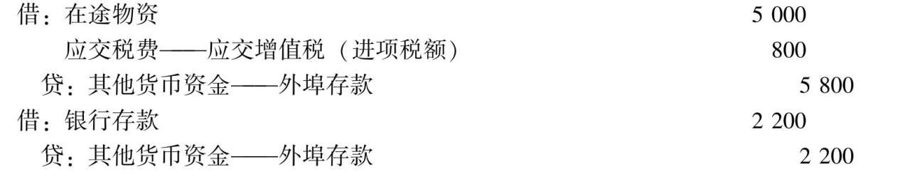 外埠存款银行本票存款银行汇票存款信用卡存款信用证保证金存款存出投资款核算_餐厅货币资金管理制度_其他货币资金核算