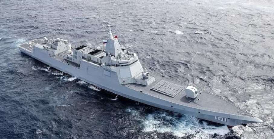 中船探索01号076型两栖攻击舰分析_航母下水 大涨_中国海军2024年下水舰艇数量