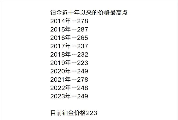 贵金属铂金投资_铂金价格长期趋势分析_铂金投资规划指导