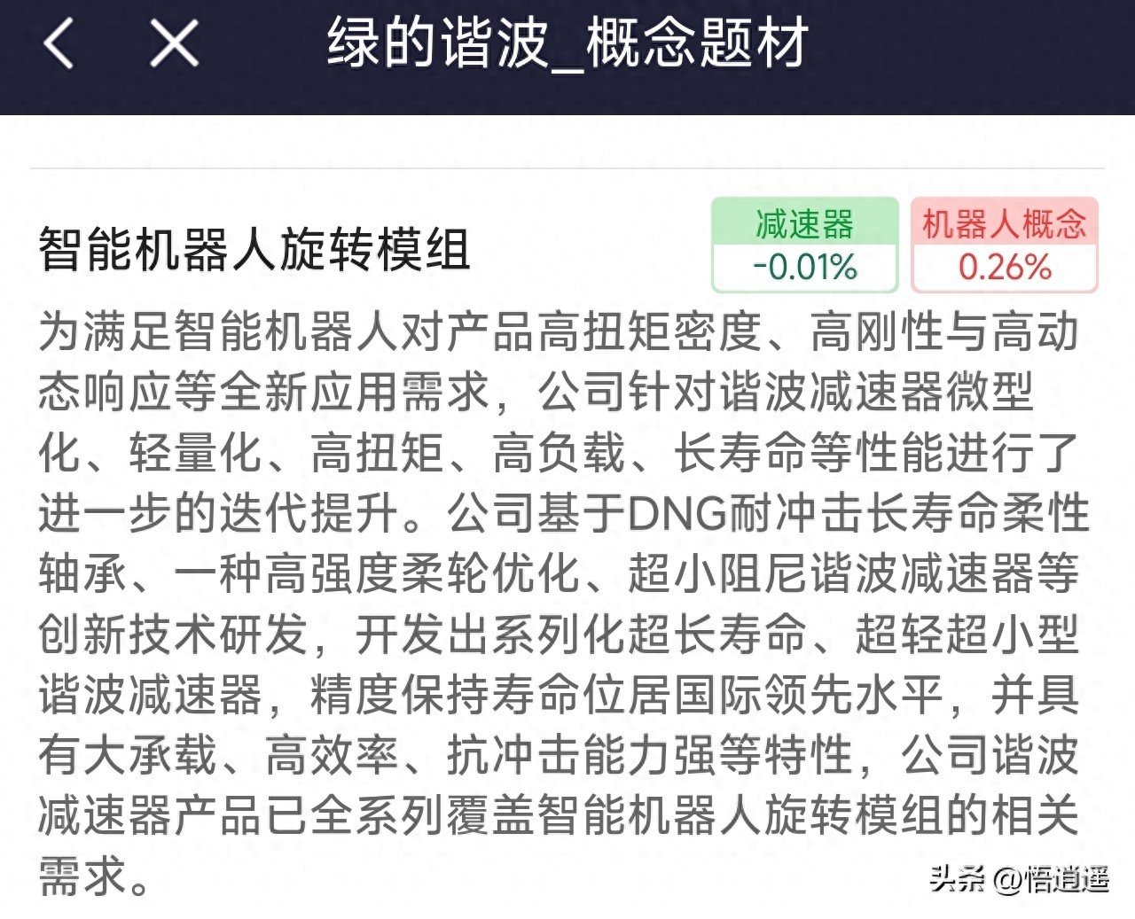 人形机器人产业链核心企业_智能机器人相关股票_绿的谐波RV减速器